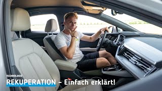 Elektromobilität  REKUPERATION einfach erklärt  ELECTRIFY ME [upl. by Nyltac]