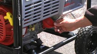 How to Start Your Portable Generator  Pull Start [upl. by Haduhey159]