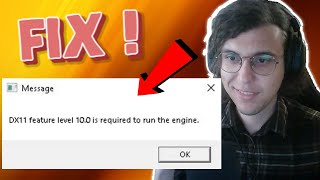 DX11 feature level 100 is required to run the engine error All Games FIXED [upl. by Anialad]