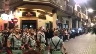 Legionario borracho en semana santa de Antequera Málaga 2016 [upl. by Kuster]