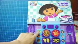 Cook With Dora Abuelas Birthday Fiesta Dora The Explorer PlayASound 朵拉小廚師有聲書 【🎈愛米粒小舖】 [upl. by Ahsitniuq]