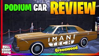 IS IT WORTH IT The New Greenwood Podium Car Free Lucky Wheel GTA 5 Online Review ampCustomization [upl. by Enoryt783]