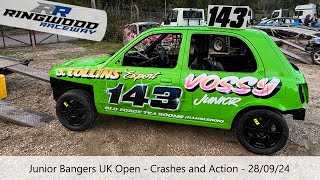 Ringwood Raceway 280924  Crashes and Action [upl. by Otreblasiul23]