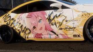 【ForzaHorizon5】ホシノ痛車 【ブルーアーカイブ】【ブルアカ】 [upl. by Suoicserp]