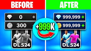 DLS 24 Hack Tutorial ⚽ How I Got 1M Coins and Diamond DAILY in 2024 SECRET REVEALED [upl. by Goldman32]