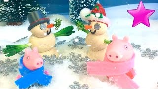 Peppa Pig 🎅EL MUÑECO DE NIEVE MÁGICO🎅 [upl. by Baniaz779]