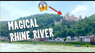 AMAZING Rhine River Cruise with Castles and Scenery  Nicko Rhein Symphony [upl. by Arrol665]