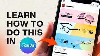 Tutorial 5 How to design a social media post on Canva for eyewear glass shop  The Digital Designer [upl. by Secnirp]