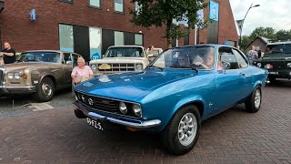 Oldtimer evenement Voorthuizen aanwezige Opel 29 Augustus 2024 bezoeken met Morpheus [upl. by Anallise377]