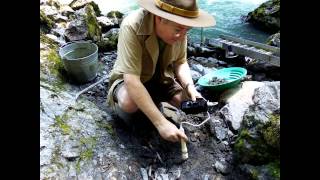 Gold on the South Fork of the Stillaguamish River WA [upl. by Tripp]