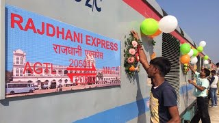 Rajdhani Express train [upl. by Aslehc]