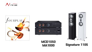 Chant Fourplay 마그낫 Magnat MA 1000 앰프 MCD 1050 CDP 스피커는 시그너처 Signature 1105 speaker [upl. by Gregor]