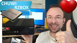 Chuwi RZBox 😍 Mini PC dopé au Ryzen 9 4900H  Windows 11 [upl. by Ruffo]