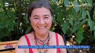 Arezzo 72enne trovata senza vita indagato lex della figlia  La Vita in Diretta 07102024 [upl. by Alguire]