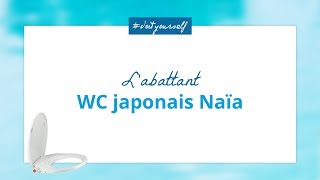 Tutoriel  Installer labattant WC japonais Naïa [upl. by Higbee375]