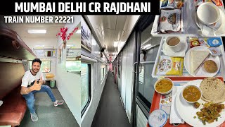 Most luxurious first Ac Experience in 22221 Mumbai CSMT  Delhi Rajdhani Express [upl. by Yasnil]