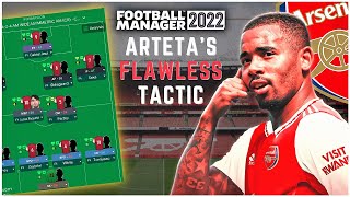 A FLAWLESS 4231 IN FM22  FM22 BEST TACTICS ARSENAL [upl. by Wulfe]