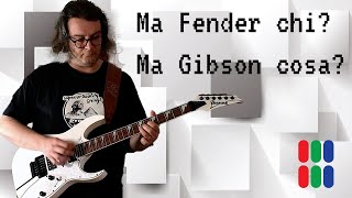 Ma Fender chi Ma Gibson cosa Ibanez RG350DX recensione e demo [upl. by Tevis]