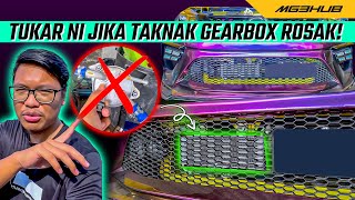 Modify External Gearbox Cooler di Myvi 2018 Feedback Minyak Jv Autolube [upl. by Mycah]