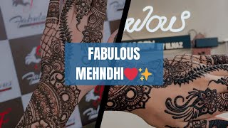 Fabulous mehndi  beautyparlour FabulousBeautySalonByMNaz1 [upl. by Anigal]