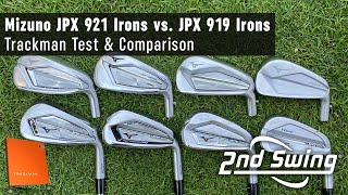 Mizuno JPX 921 Irons vs Mizuno JPX 919 Irons  Trackman Test amp Comparison [upl. by Locke248]