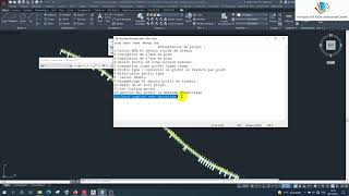 Covadis 171g et Autocad 2021 Formation 13 Autopiste Tracé combiné [upl. by Koby]