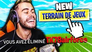 JE FAIS QUE DE PRANK THEKAIRI78 SUR LE NEW MODE TERRAIN DE JEUX FORTNITE BATTLE ROYALE [upl. by Hurlee]