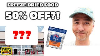 Freeze Dried Food 50 Off  Super Rare Deal campingfood 4k UHD [upl. by Reinertson429]