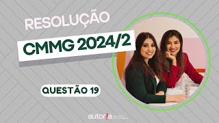 CMMG 20242  Autoria Linguagem  Questão 19  Linguagens [upl. by Bogosian]