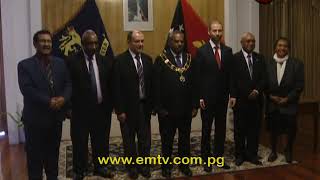 PNG Governor General Welcomes Newlyappointed Polish Ambassador [upl. by Hellman]