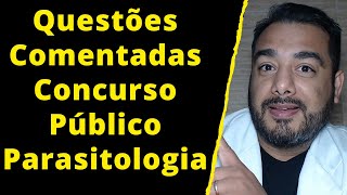 1 Questões Comentadas de Concurso Público Análises Clínicas  Parasitologia  Amebíase  Biomédico [upl. by Atteuqram]