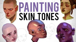 Painting Skin Tones [upl. by Ennaus]