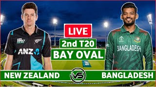 Bangladesh vs New Zealand 2nd T20 Live Scores  BAN vs NZ 2nd T20 Live Scores amp Commentary [upl. by Evante719]