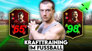 Krafttraining im Fußball Mach DAS um wirklich besser zu werden [upl. by Noivert]