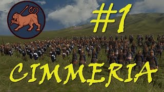 CIMMERIA Campaign  Total War ROME 2  1  Rise of Cimmeria [upl. by Agee]