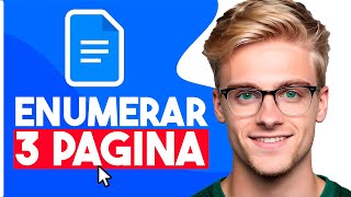 Cómo ENUMERAR PAGINAS en Google Docs a partir de la TERCERA HOJA [upl. by Stag]