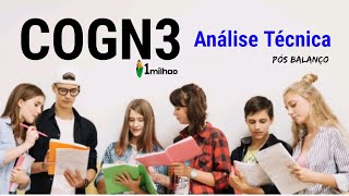 COGN3  ANÁLISE TÉCNICA E NOTÍCIAS SOBRE COGNA EDUCAÇÃO E SUAS AÇÕES COGN3 [upl. by Wenona]