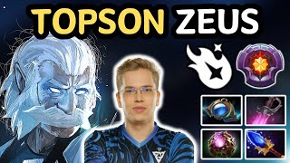 🔥 TOPSON ZEUS Midlane Highlights 736c 🔥 13400 AVG MMR Europe  Dota 2 [upl. by Blim]