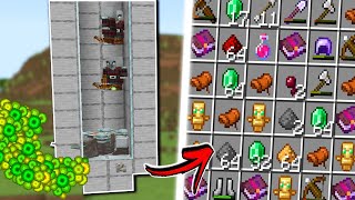 Farm de Pillager ESMERALDATOTENS no Minecraft Bedrock 121 MCPE XBOX PS4 PC Switch [upl. by Sergio]