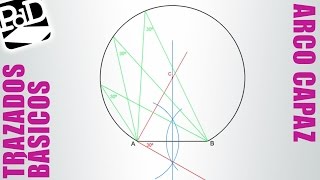 Qué es y cómo dibujar un Arco Capaz Definición y trazado [upl. by Dent468]