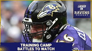 Positional battles to watch for Baltimore Ravens as 2024 training camp approaches [upl. by Mcnutt]