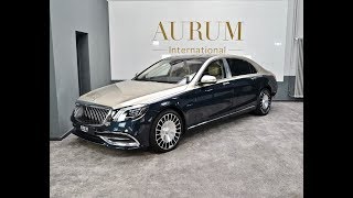 THE NEW TWOTONE MERCEDESMAYBACH S 560 4MATIC Walkaround by AURUM International [upl. by Irisa]