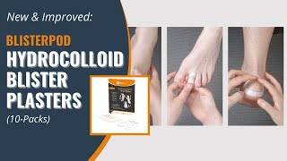 BlisterPod Hydrocolloid Blister Plasters 2021 [upl. by Okiron]