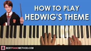 HOW TO PLAY  Harry Potter  Hedwigs Theme Piano Tutorial Lesson [upl. by Lapo]