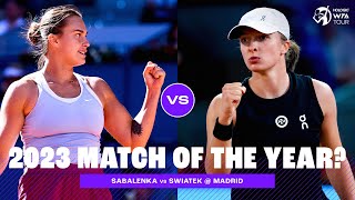 FULL MATCH  Iga Swiatek vs Aryna Sabalenka  2023 Madrid Final [upl. by Akema]