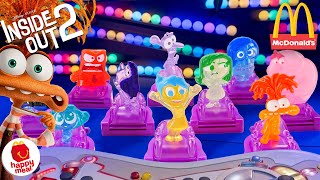 Inside Out 2 FULL SET of 10 Happy Meal Collection from McDonald’s  May 2024 [upl. by Fitton]