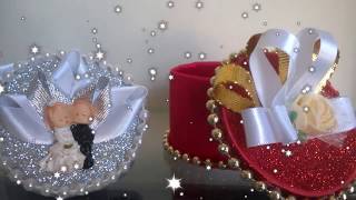 Lembrancinha de Casamento  E V A e Garrafa Pet pet bottle crafts [upl. by Easton]