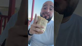 Best surf and turf burrito 🥩🦐 food vlog shorts dinner review [upl. by Hibbert446]