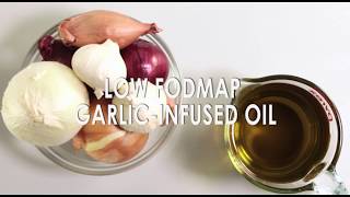 Low FODMAP Certified Garlic Infused OIl Recipe [upl. by Soneson]