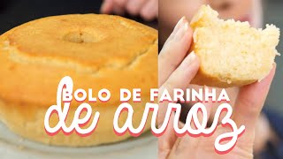 Como fazer Bolo de Farinha de ARROZ [upl. by Lananna]